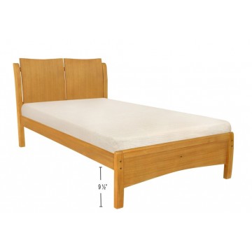 Wooden Bed WB1130 (Available in 2 Colors)